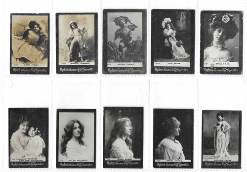 Ogdens guinea gold cards - 10,