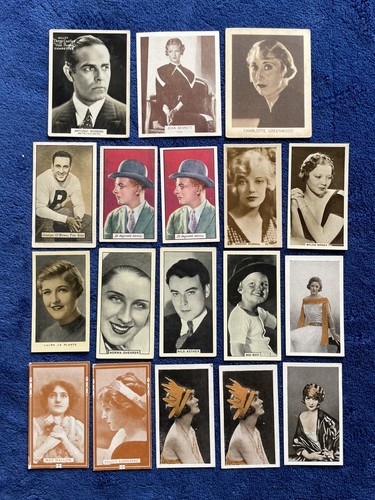 18x cards c1910 actresses - c1910-30,