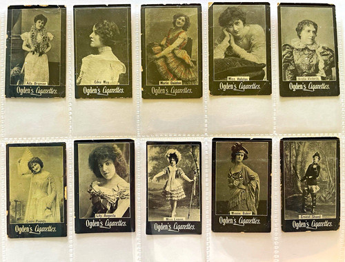 Ogden cigarette cards - ogden's,