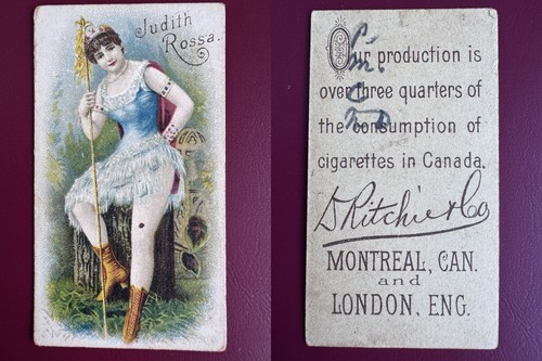 Cigarette card ritchie - d., &