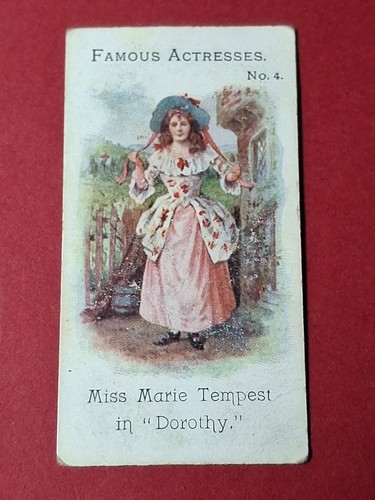 1903 taddy cigarette card - 1903,