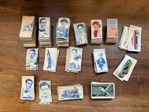 Vintage cigarette cards - vintage,