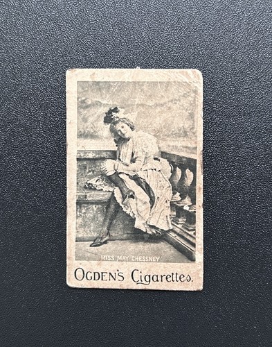 Miss may chessney 1898 ogdens - chessney,