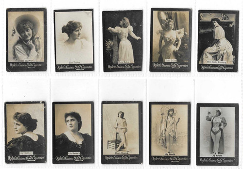 Ogdens guinea gold cards - gold,